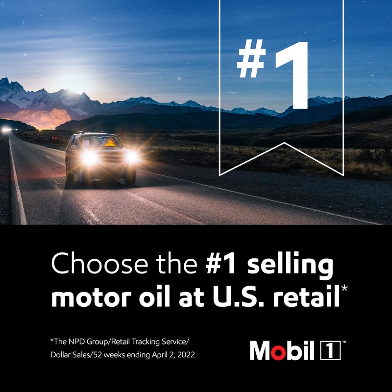 Mobil 1 Advanced Fuel Economy Full Synthetic Motor Oil 0W-30, 5 Quart - Image 4